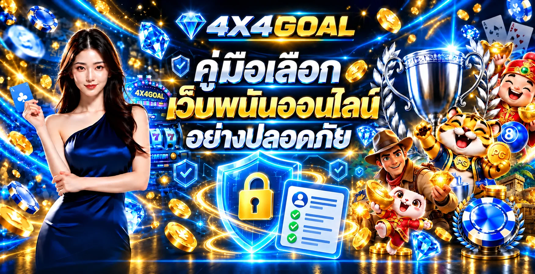 4X4GOAL วิธีเลือกเว็บพนันออนไลน์ที่ปลอดภัย